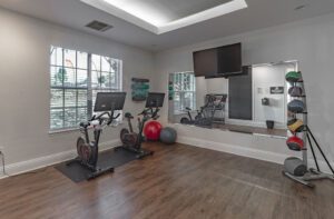 Bel Aire Terrace Amenity - Yoga / Spin Room